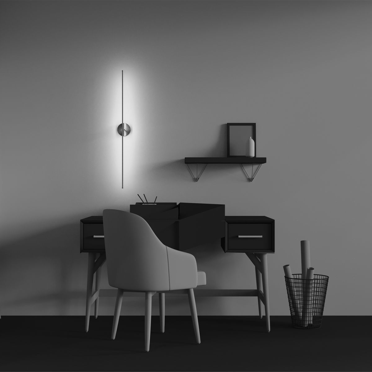 Настенный светильник Maytoni Technical Elegant C084WL-L12BS2.7K-1