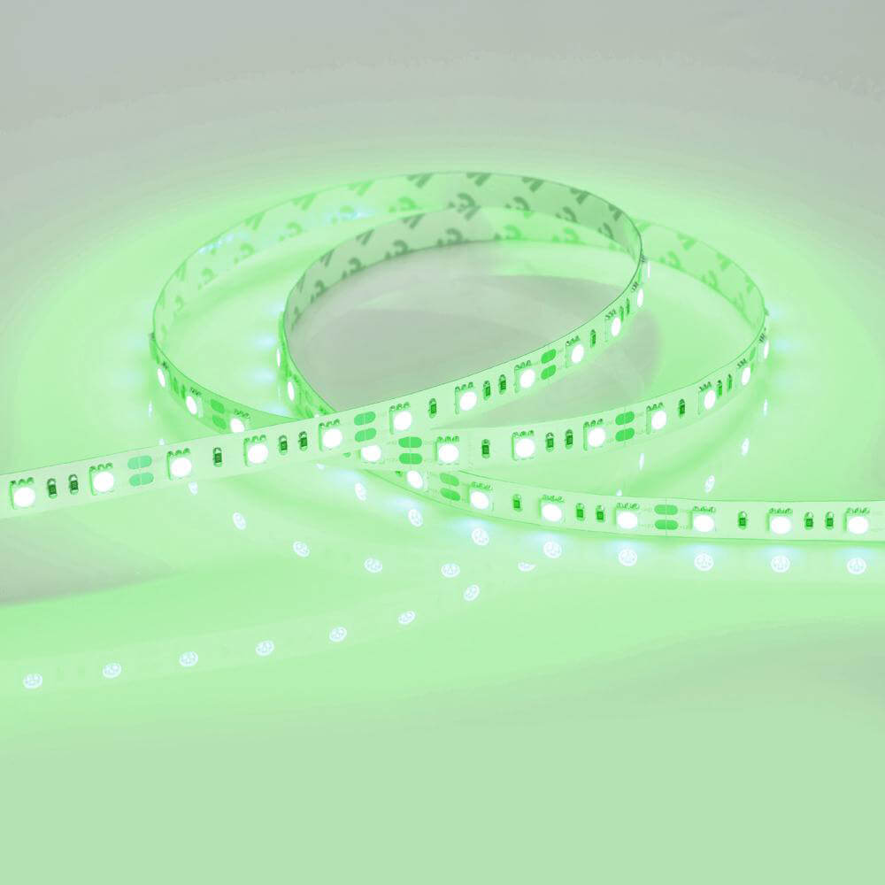 Светодиодная лента Arlight 14,4W/m 60LED/m 5060SMD зеленый 5M 008818(2)