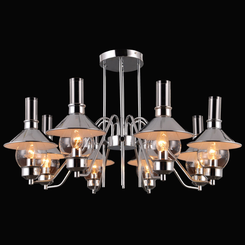 Люстра на штанге Natali Kovaltseva ALABARDA 75055/8C CHROME