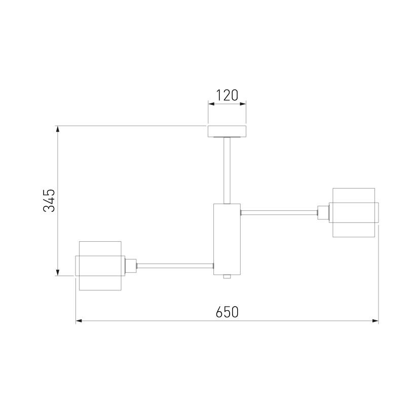 Потолочная люстра Eurosvet Arcada 70127/6 хром