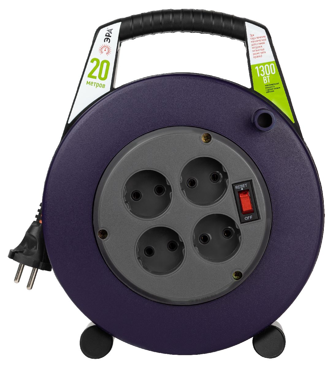 Удлинитель силовой Эра BPx-4-2x0,75-20m Б0052924