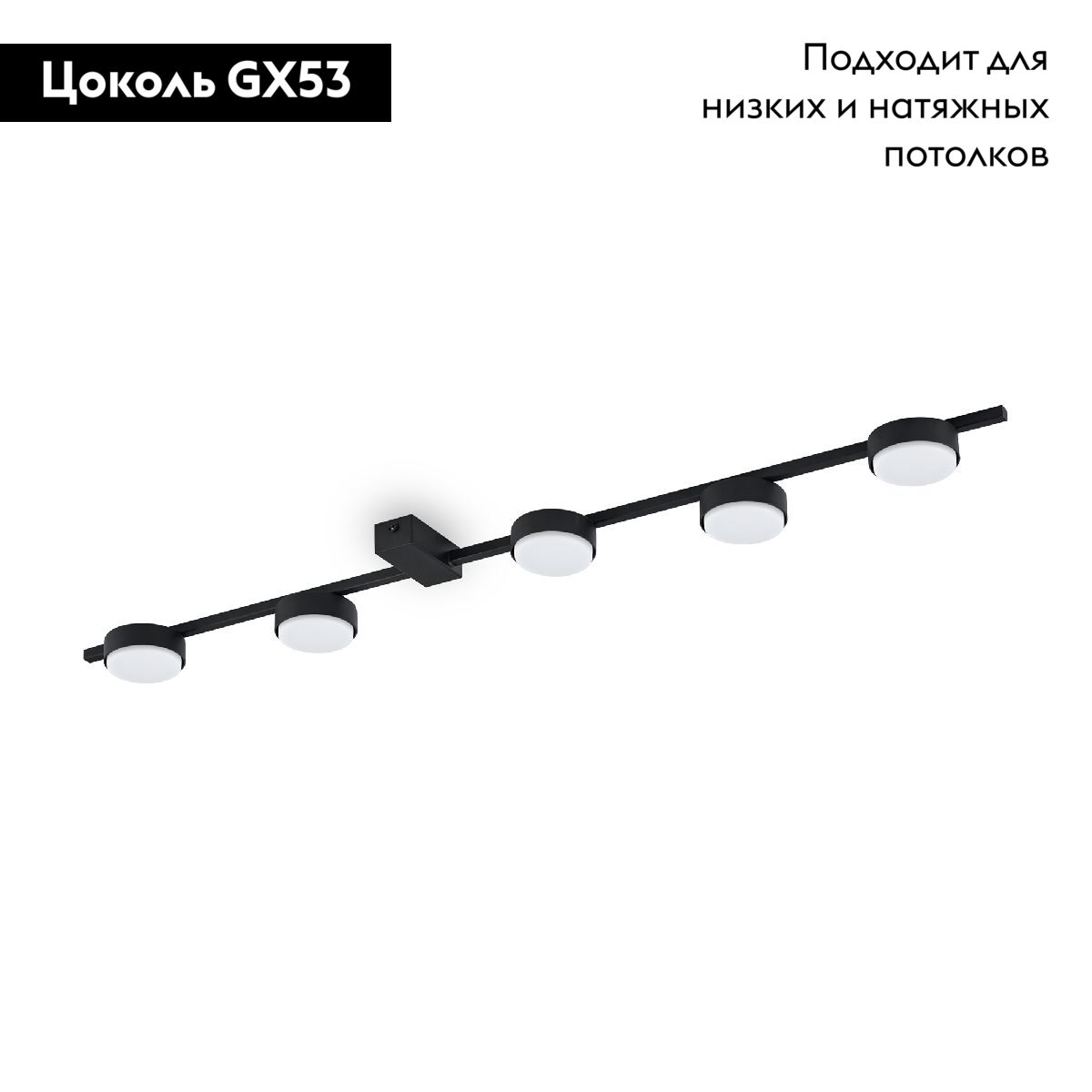 Потолочная люстра Freya Tactic FR5363CL-05B