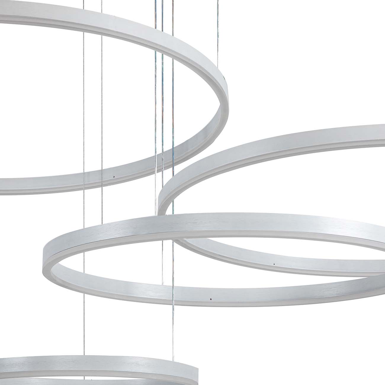 Подвесная люстра Indigo Galass 14001/4P White V000033L