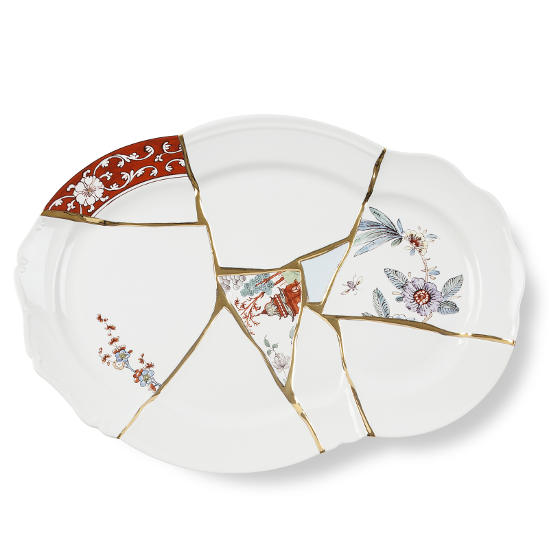 Блюдо Seletti Kintsugi 09655