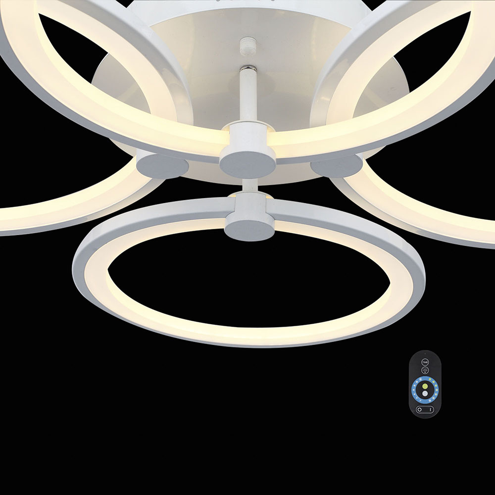 Потолочная светодиодная led люстра ST Luce Twiddle Dimmer SL867.502.04