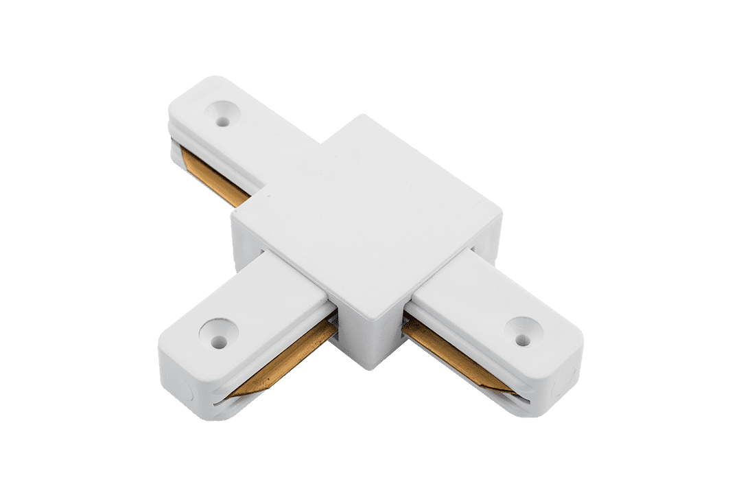 T-коннектор для однофазного накладного трека SWG KXZ-WH-T 000844