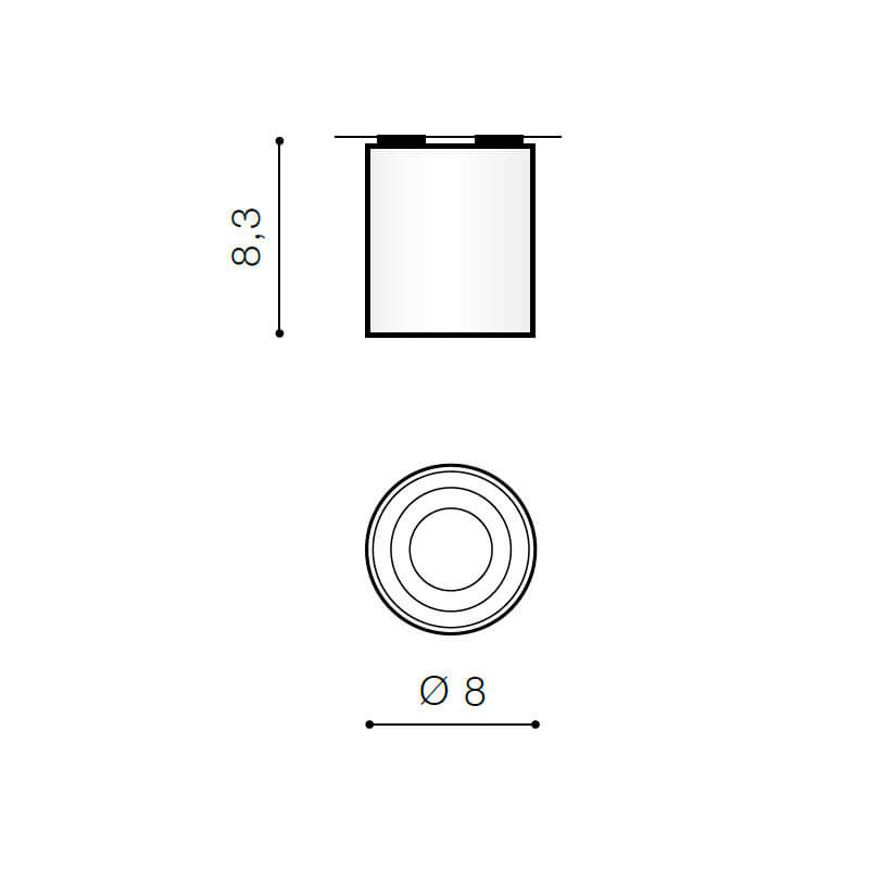 Накладной светильник Azzardo Mini Bross AZ1711