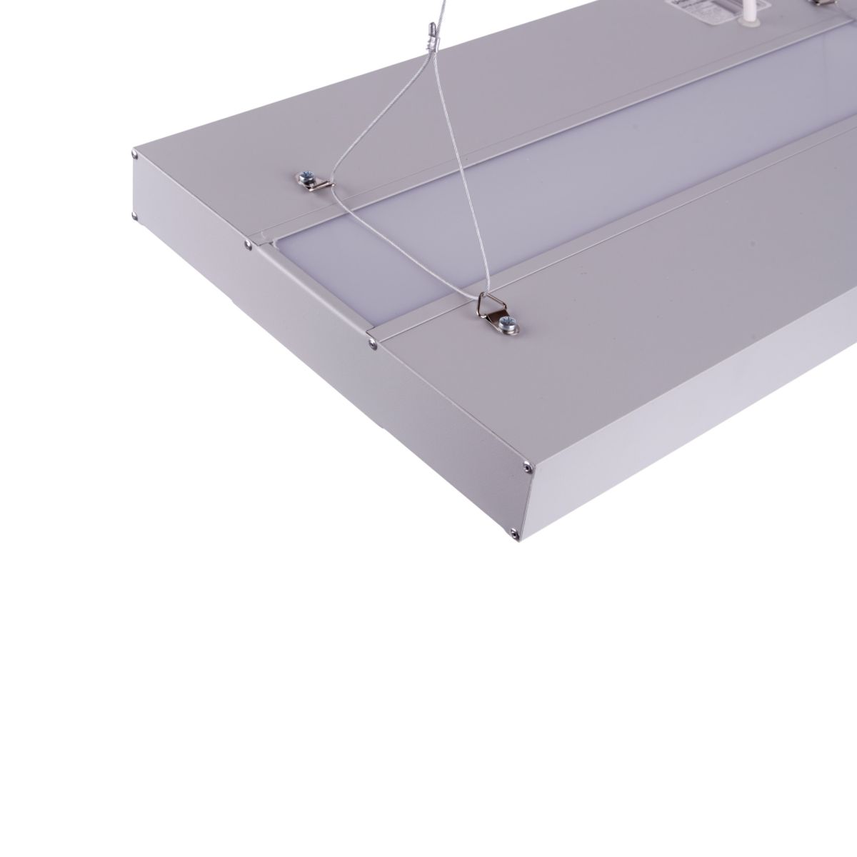 Светодиодная панель Uniel UL-00012596 ULO-K16B 2x22W/4000K/L100 5W/RGB IP44 LIGHT GREY