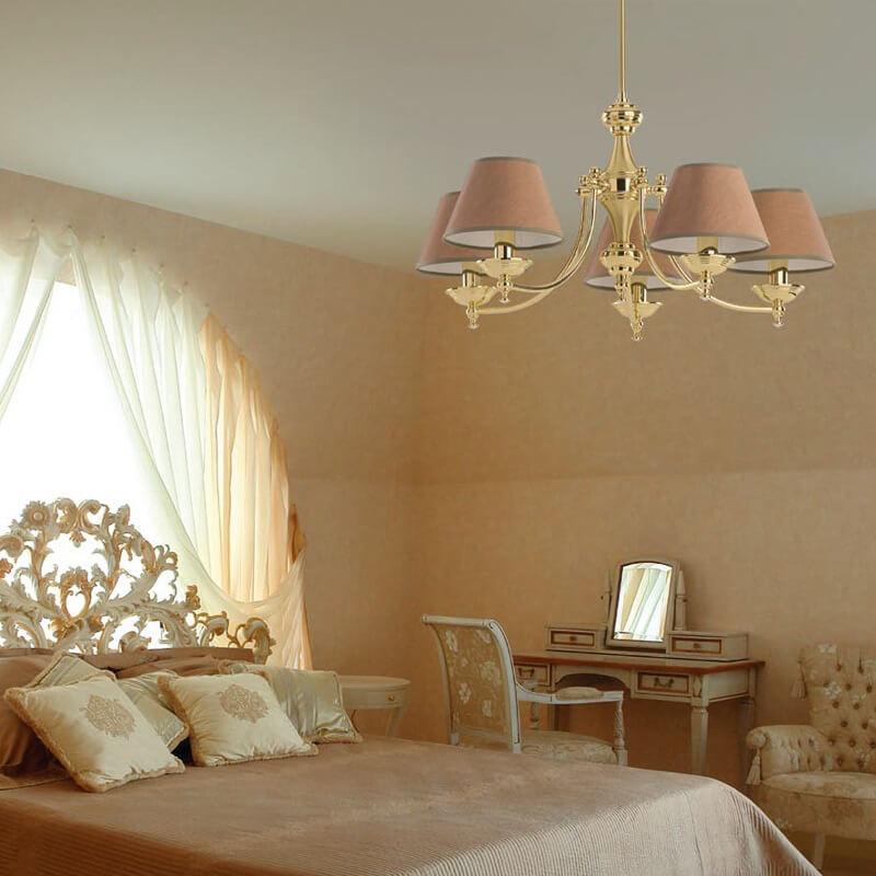 Подвесная люстра Kutek San Marino Swarovski Abazur SAN-ZW-3(P/A)SW