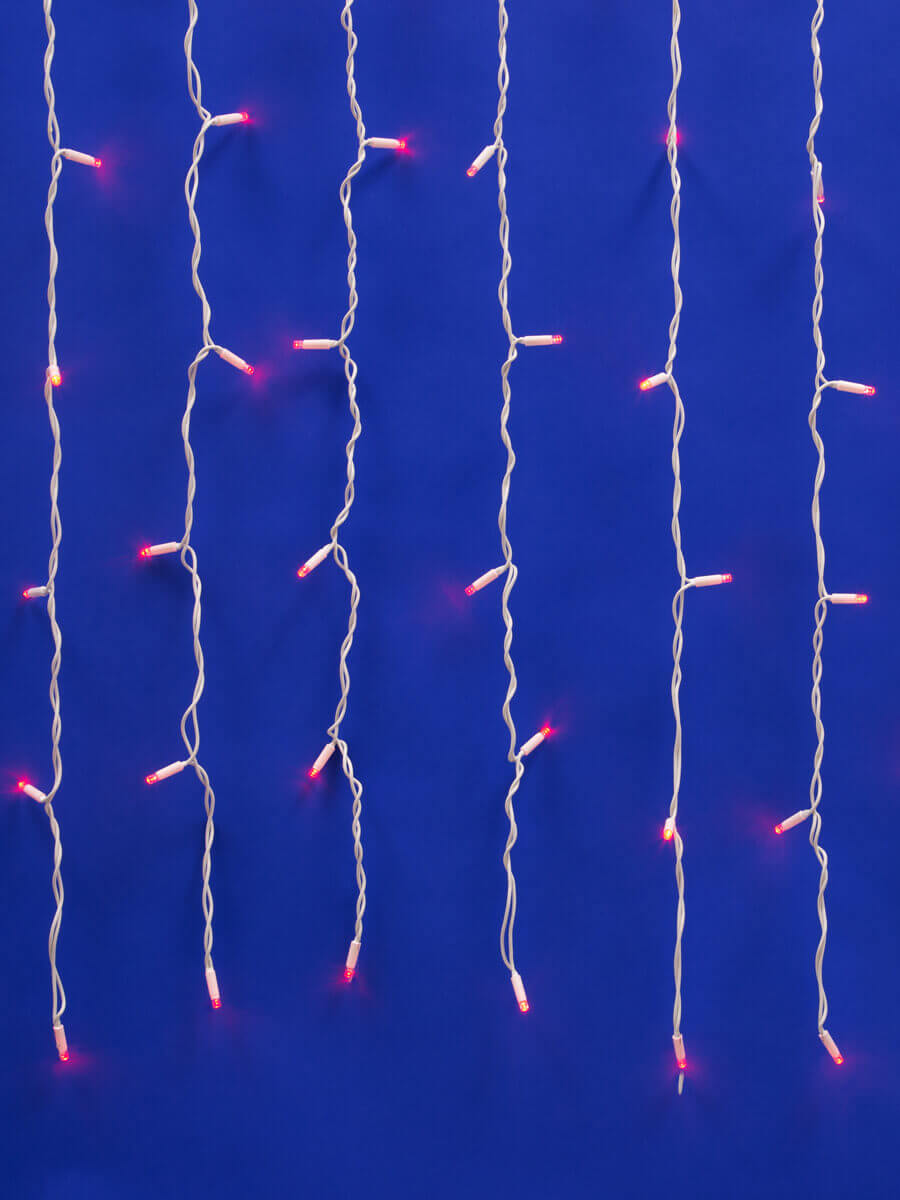 Светодиодная гирлянда (UL-00001362) Uniel занавес 220V красный ULD-C2030-240/SWK RED IP67