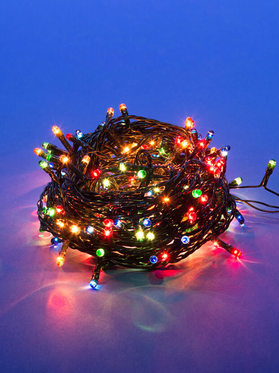 Светодиодная гирлянда Uniel (UL-00003945) разноцветный UDL-S1000-200/DGA Multi IP20 Mini