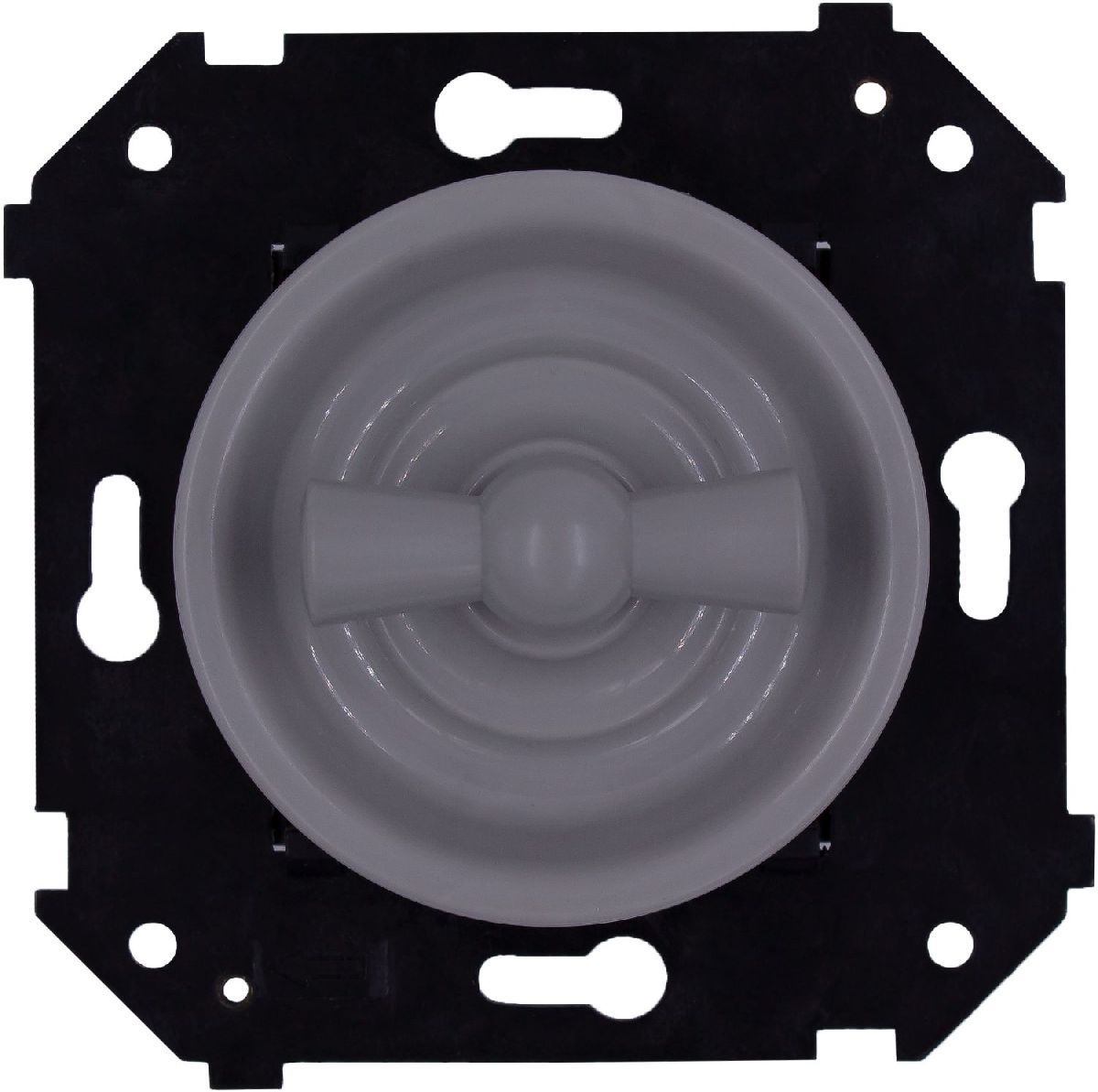 Выключатель одноклавишный проходной Bironi Шедель B3-201-26