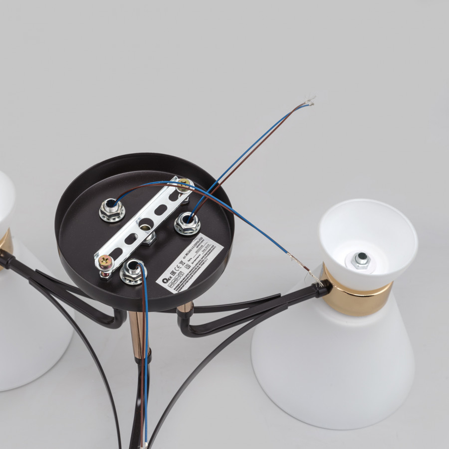 Потолочная люстра IMEX MD.5692-3-S-COFFEE+FGD