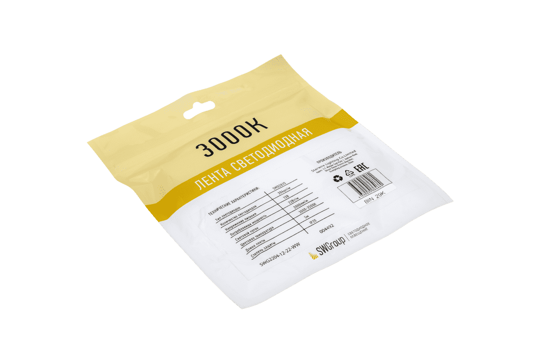 Светодиодная лента SWG SWG2204-12-22-WW 004492