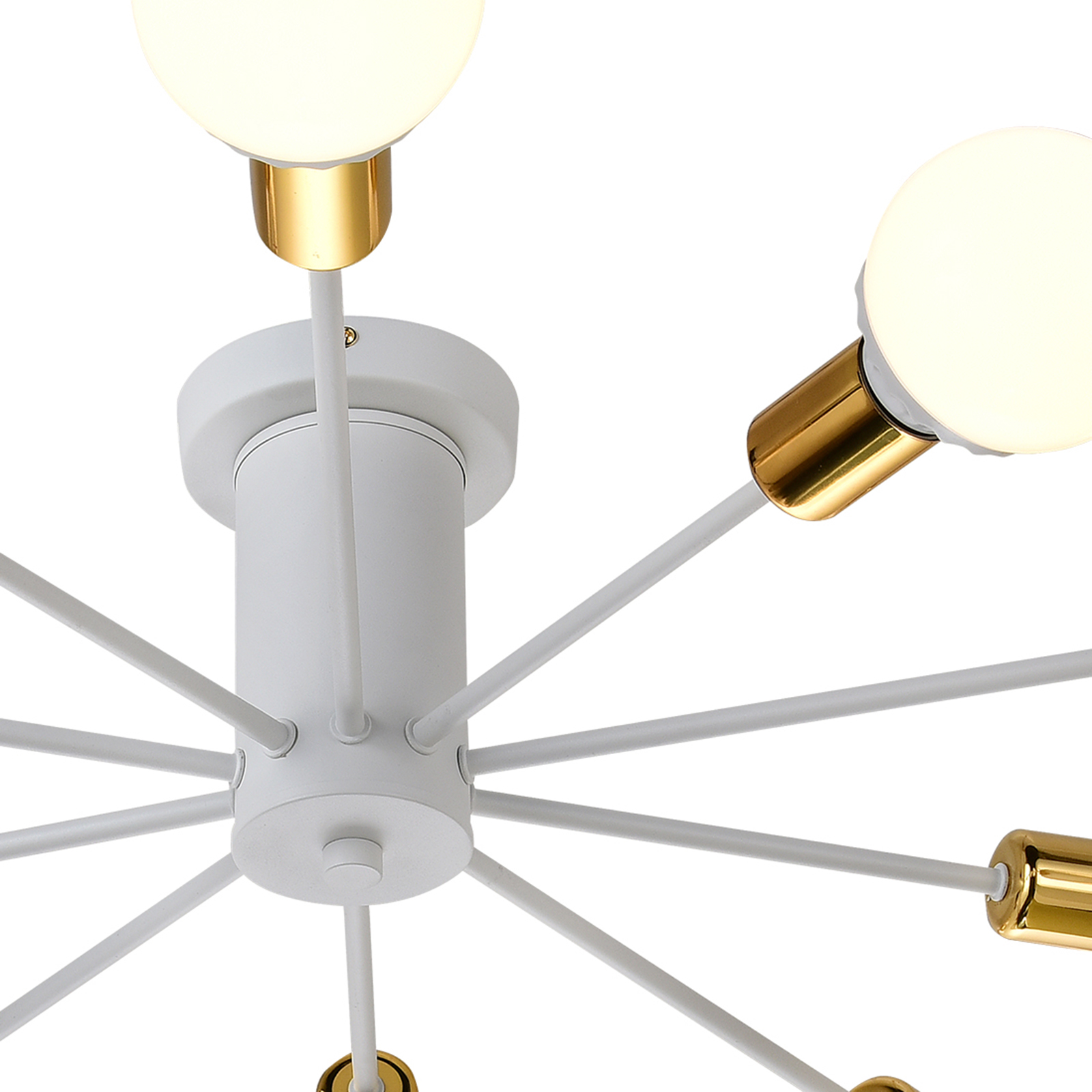 Потолочная люстра Natali Kovaltseva LOFT 79014/10С WHITE GOLD