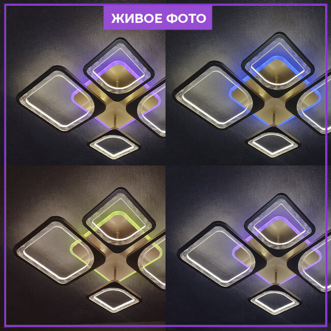 Потолочная люстра Seven Fires Brand SF7057/5C-SGD-BL