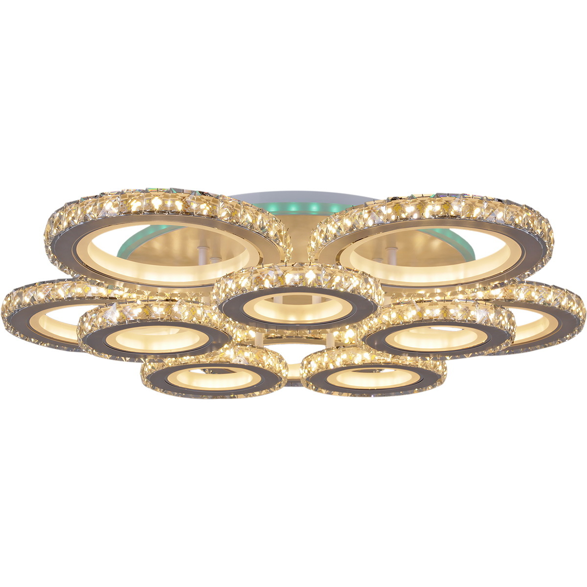 Потолочная люстра Reluce 03900-0.3-5+5B WH+CR (RGB)