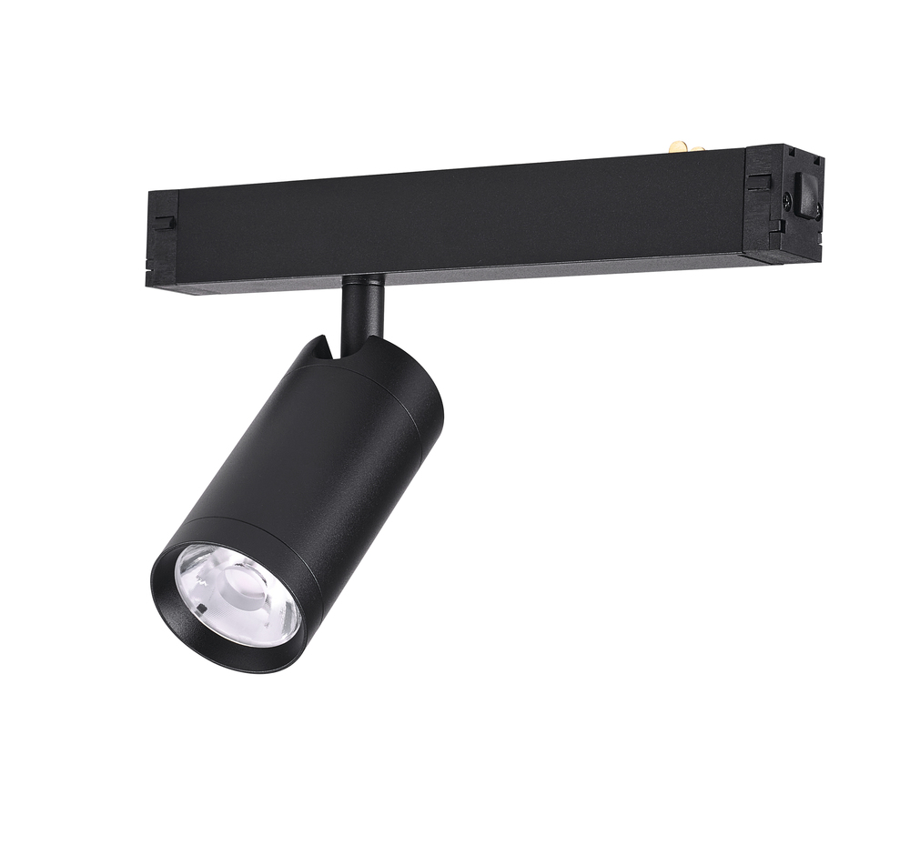 Трековый однофазный светильник AM Group AM527 BK-220V-20W SMART