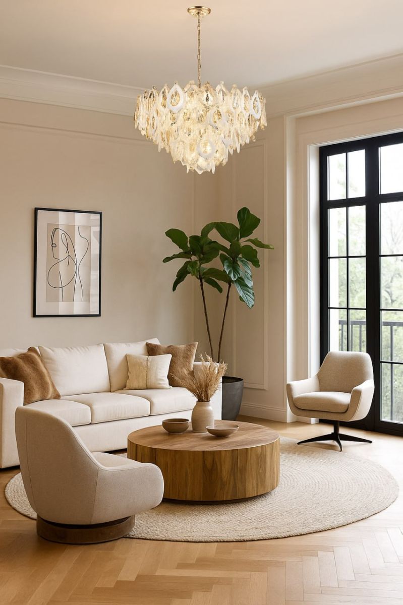 Подвесная люстра Modelux ML.6197.600 GD