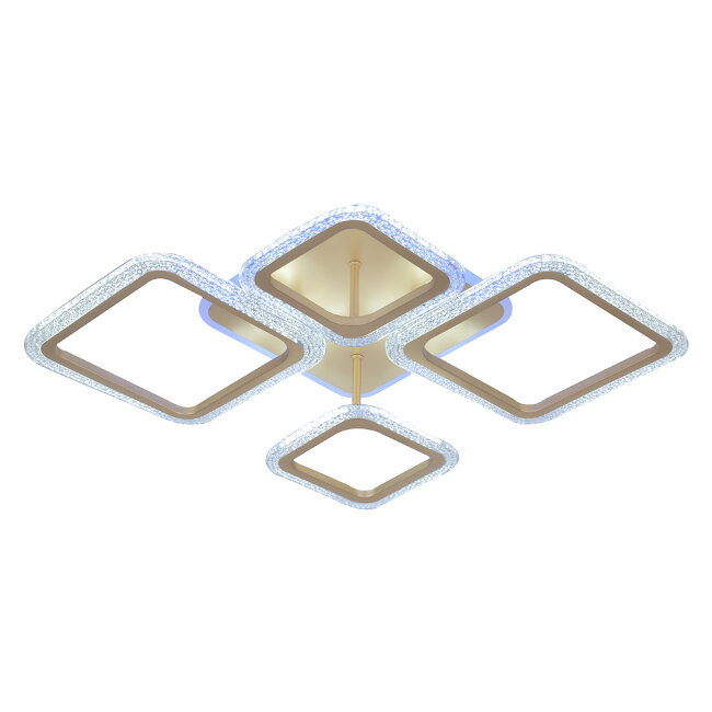 Потолочная люстра Seven Fires Folki SF7070/5C-SGD-RGB