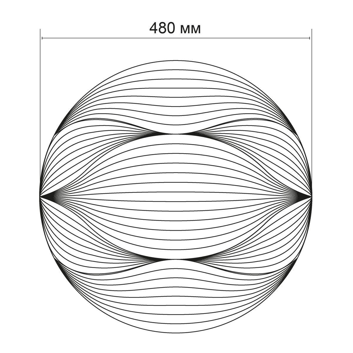 Потолочный светильник Lumin'arte Dune CLL51