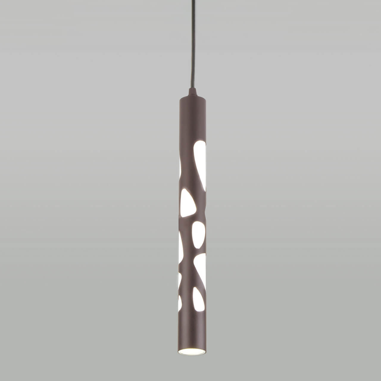 Подвесной светодиодный светильник Elektrostandard DLR037 12W 4200K кофейный 4690389138546