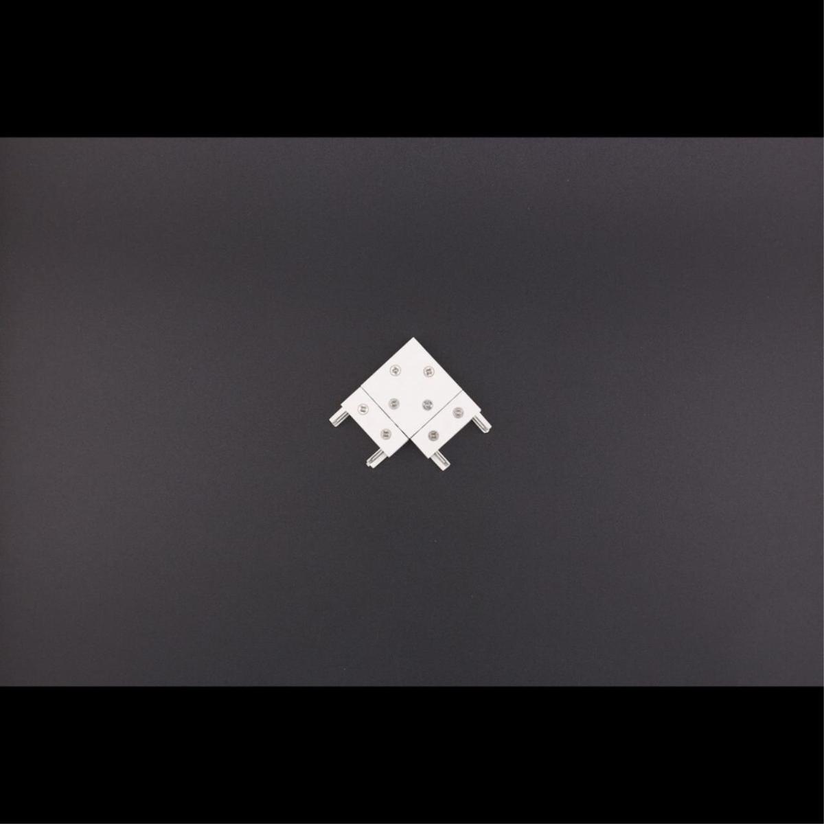 Коннектор питания угол плоский Aployt Magnetic track 48 APL.0181.10.04