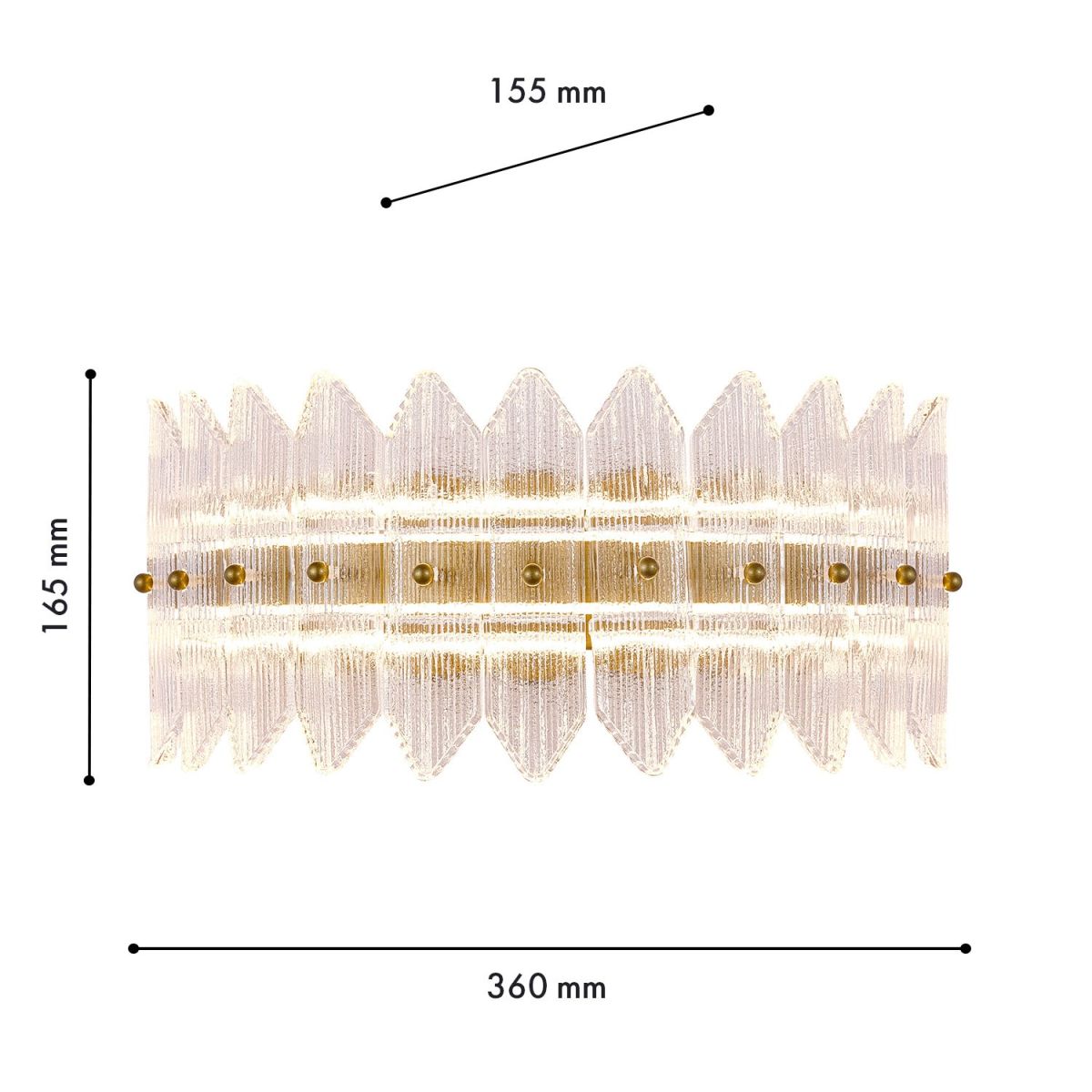 Настенный светильник Favourite Mirabella 4754-1W