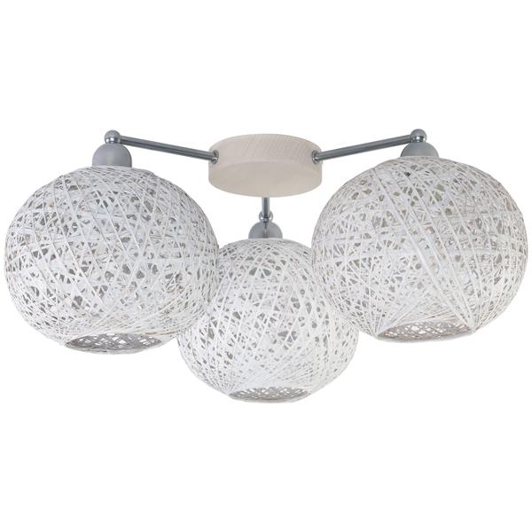 Потолочная люстра TK Lighting 1858 Backaz White 3