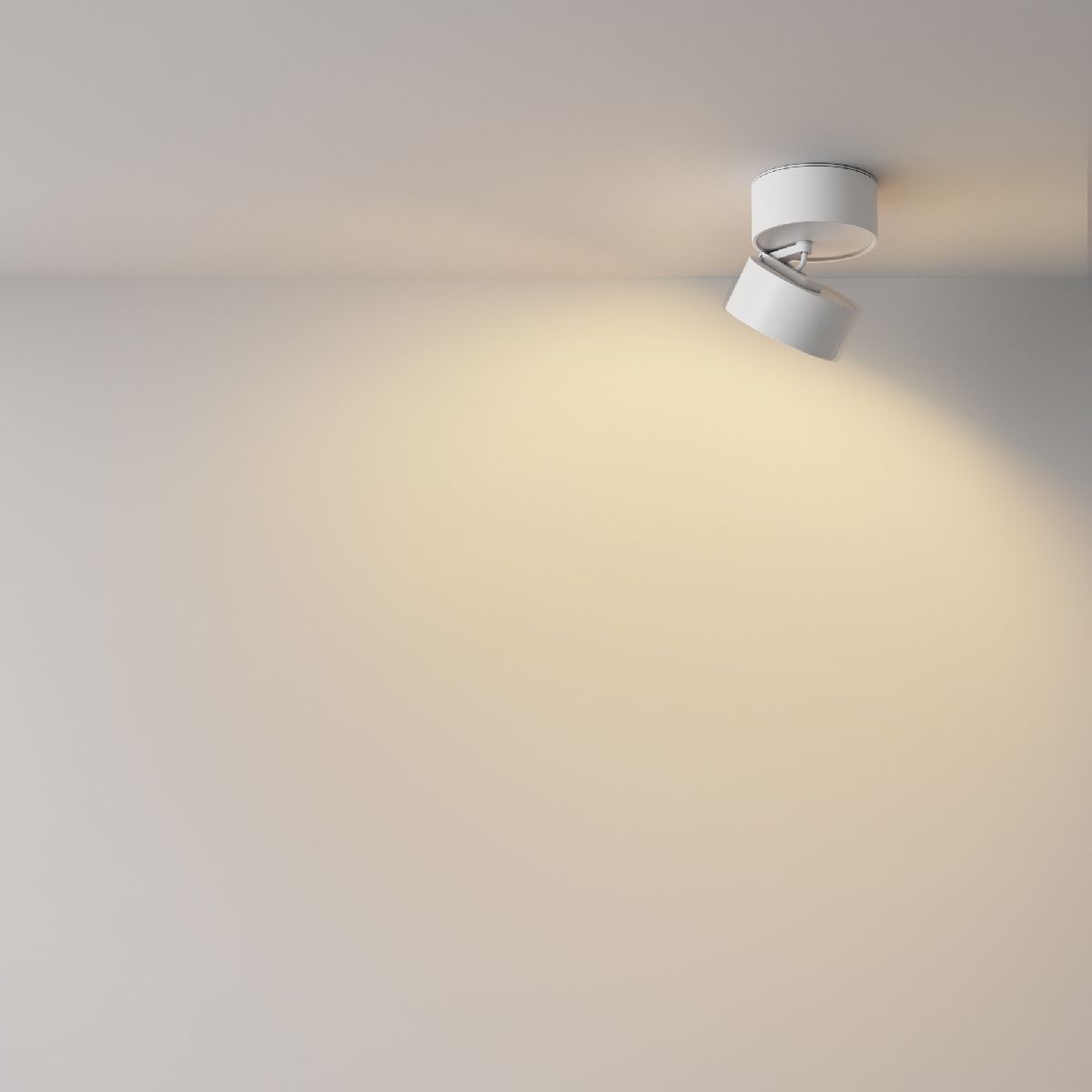 Накладной спот Maytoni Onda C024CL-12W2.7K-W-1