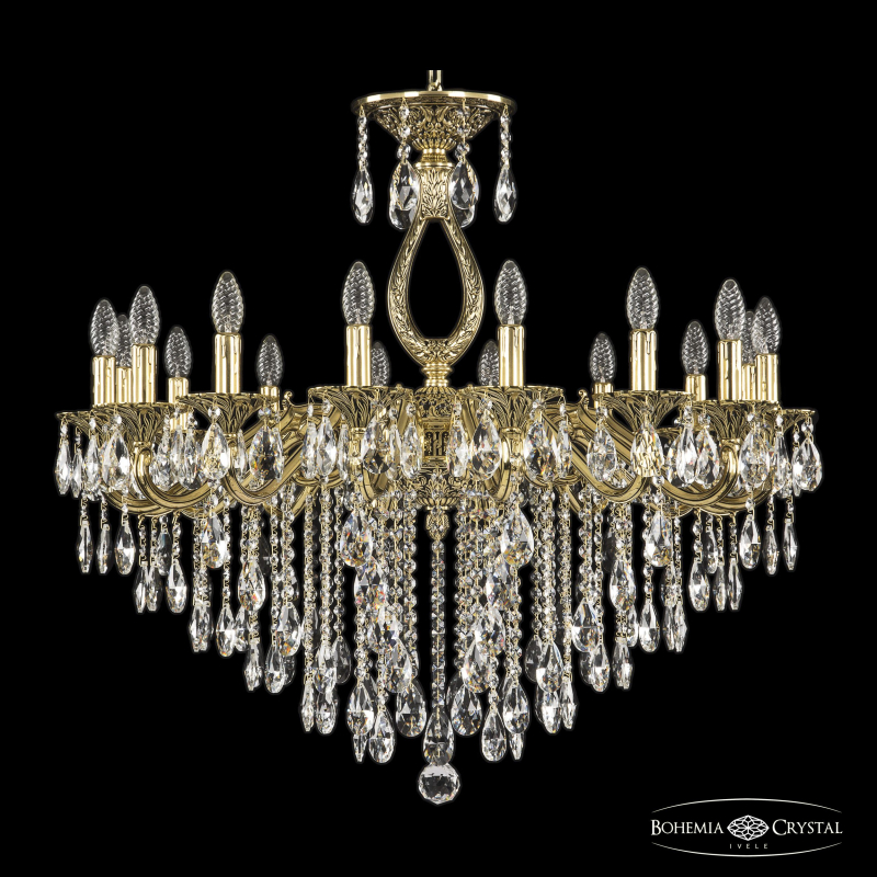 Подвесная люстра Bohemia Ivele Crystal Verona 72302/16/300 B GB