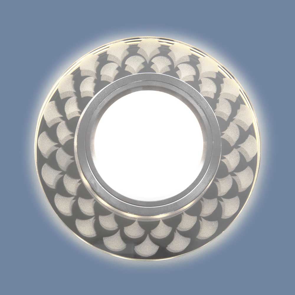 Встраиваемый светильник Elektrostandard 2247 MR16 SL/WH зеркальный/белый 4690389148927