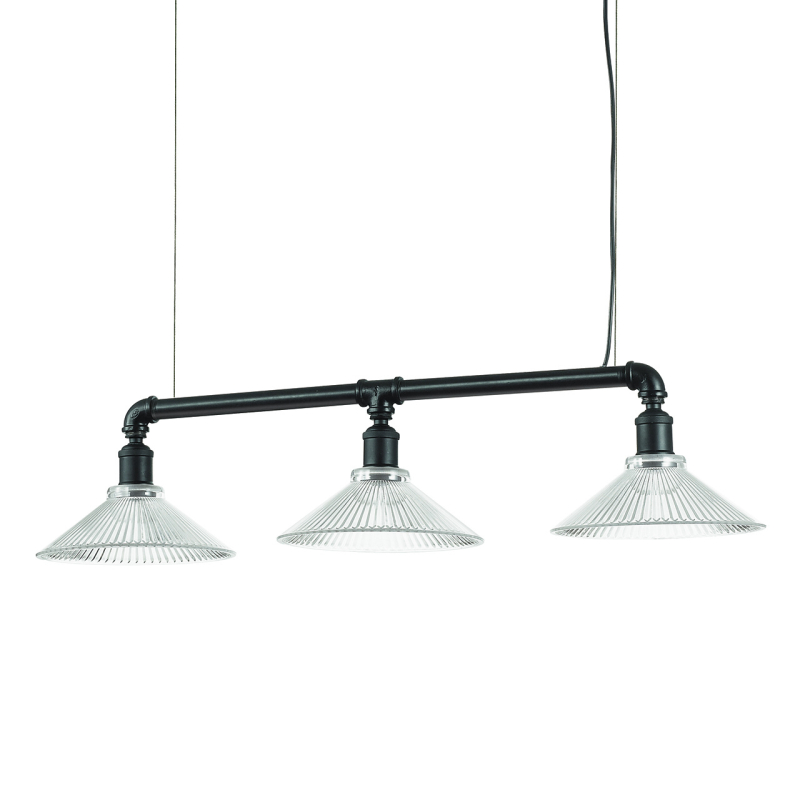 Подвесная люстра Ideal Lux Astrid SP3 Nero 139975