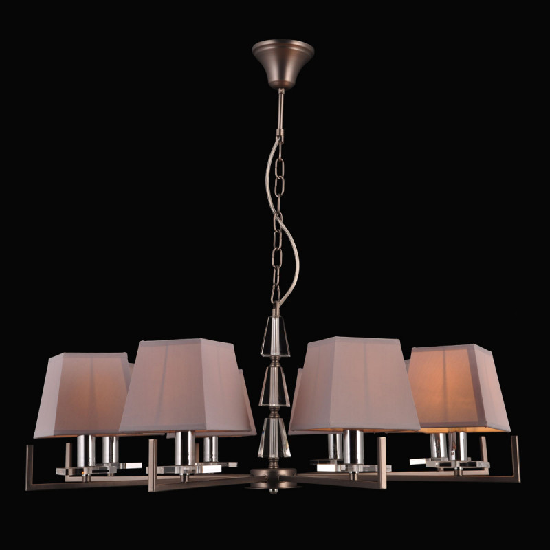 Подвесная люстра Natali Kovaltseva 75006/8C SILVER GRAY