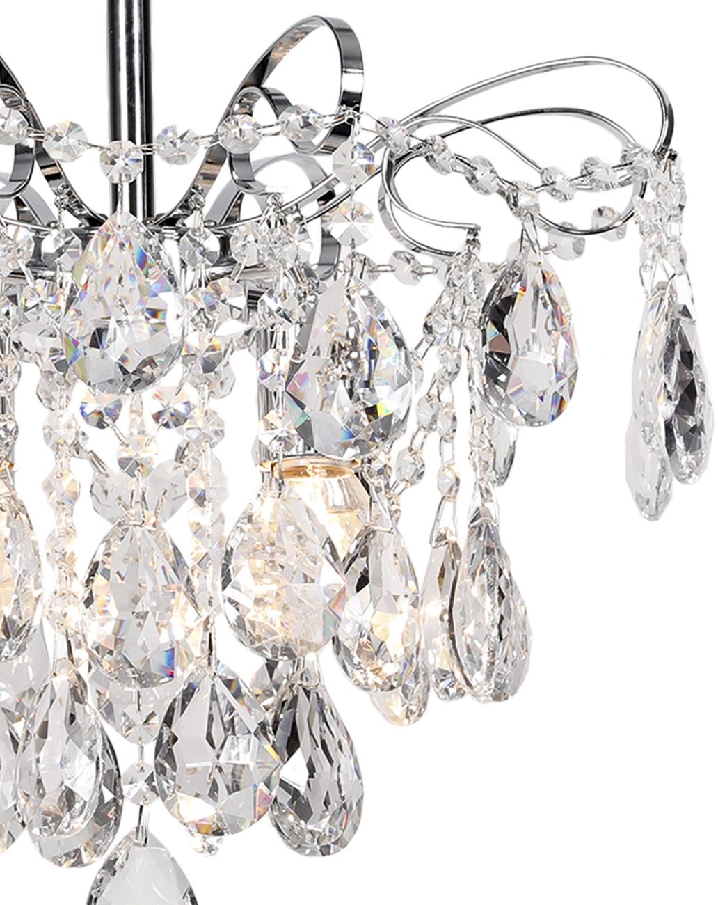 Люстра на штанге Escada Crown 682/4PL Chrome