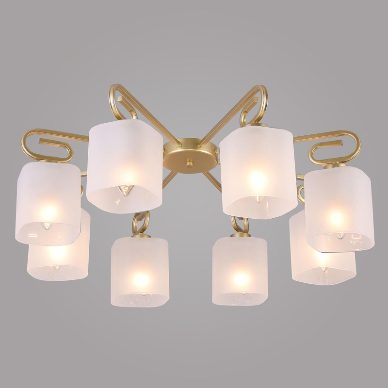 Потолочная люстра Eurosvet Camila 30143/8 латунь