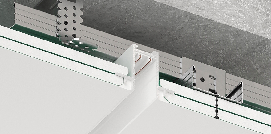 Шинопровод магнитный Luminotti Slimline L.299.2M.WH