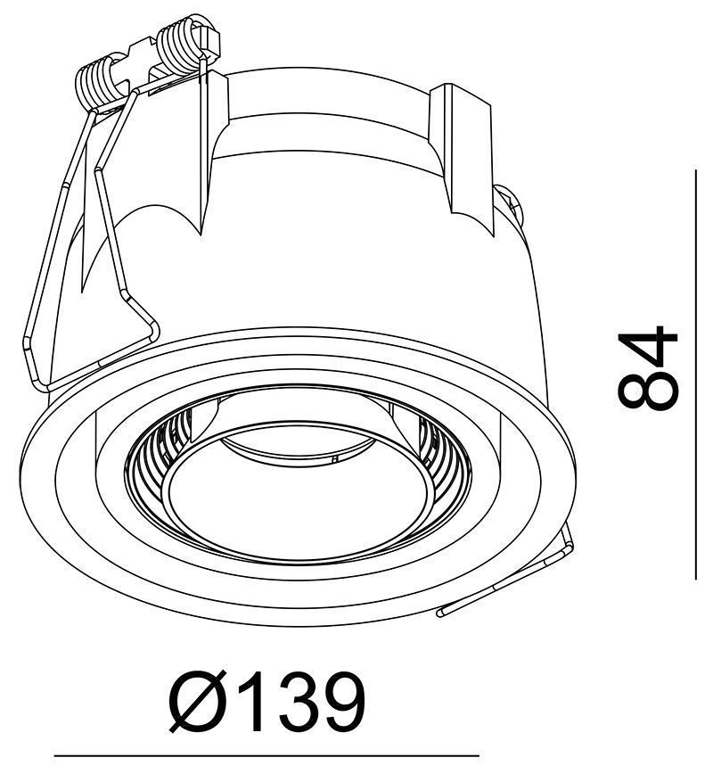 Встраиваемый спот Deko-Light Uni II 565361