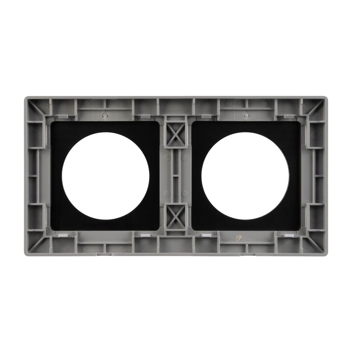 Рамка 2-местная алюминиевая Arlight FRM-PRESTO-ALR-2-GR 043874