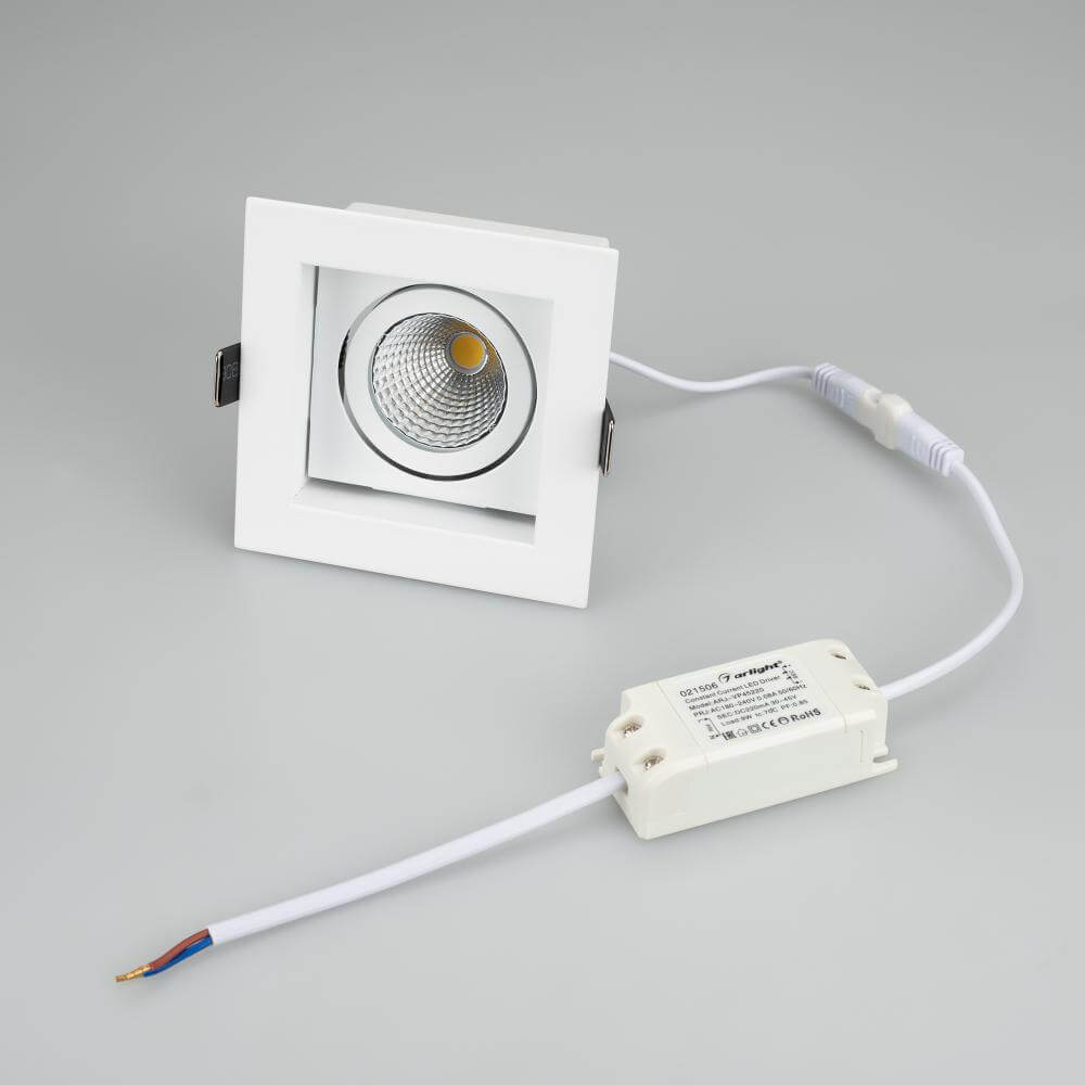 Встраиваемый светильник Arlight CL-KARDAN-S102x102-9W Day 024122