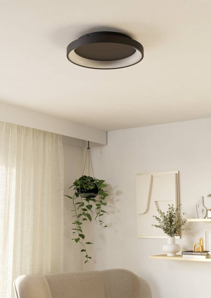 Потолочный светильник светодиодный круглый светодиодный Eglo Loretello 901251