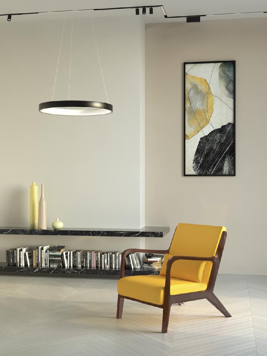 Подвесной светодиодный светильник Milosh tendence 0684CL-80BK