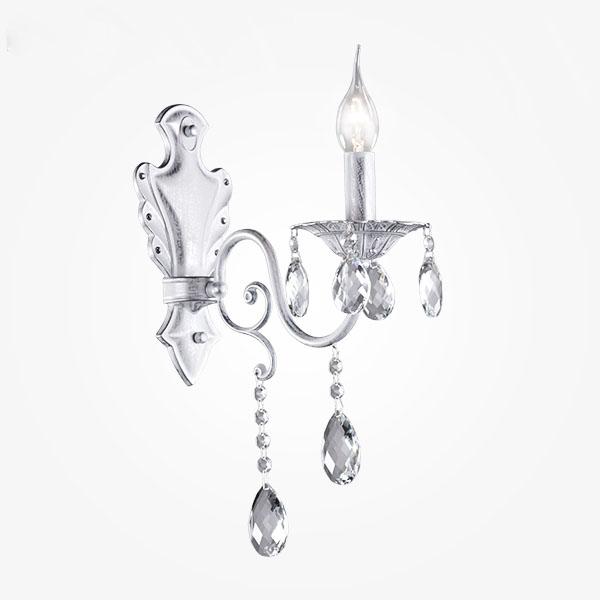 Бра Eurosvet Феерия 10064/1 белый с серебром Strotskis