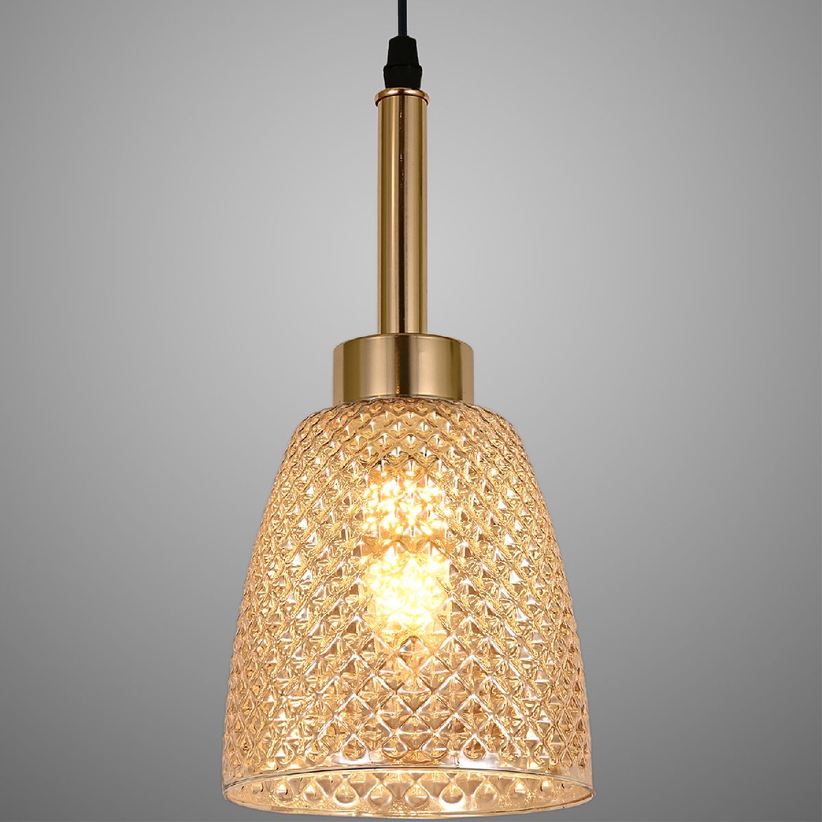 Подвесная люстра Reluce 09011-0.9-05 AMBER