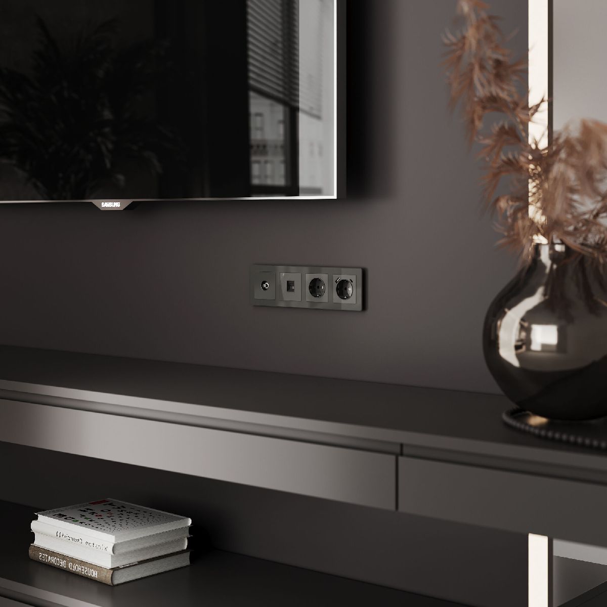 ТВ-розетка оконечная Werkel 4690389197550 W1183044 a064096