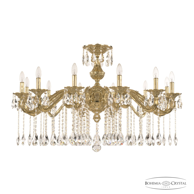 Подвесная люстра Bohemia Ivele Crystal Florence 71202/12/360 A G
