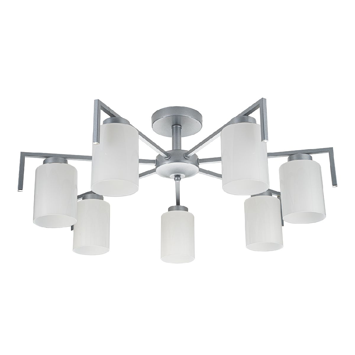 Люстра на штанге Escada Style 1142/7P Silver