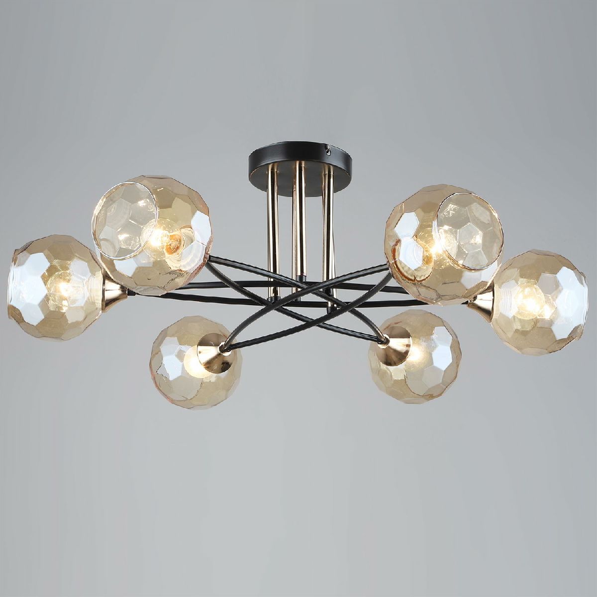 Потолочная люстра Reluce 05060-0.3-06 COFFEE+FGD