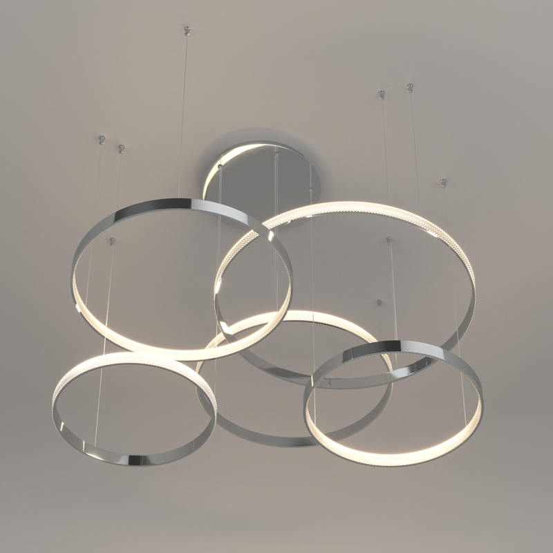 Подвесная люстра Eurosvet Posh 90275/5 хром Smart