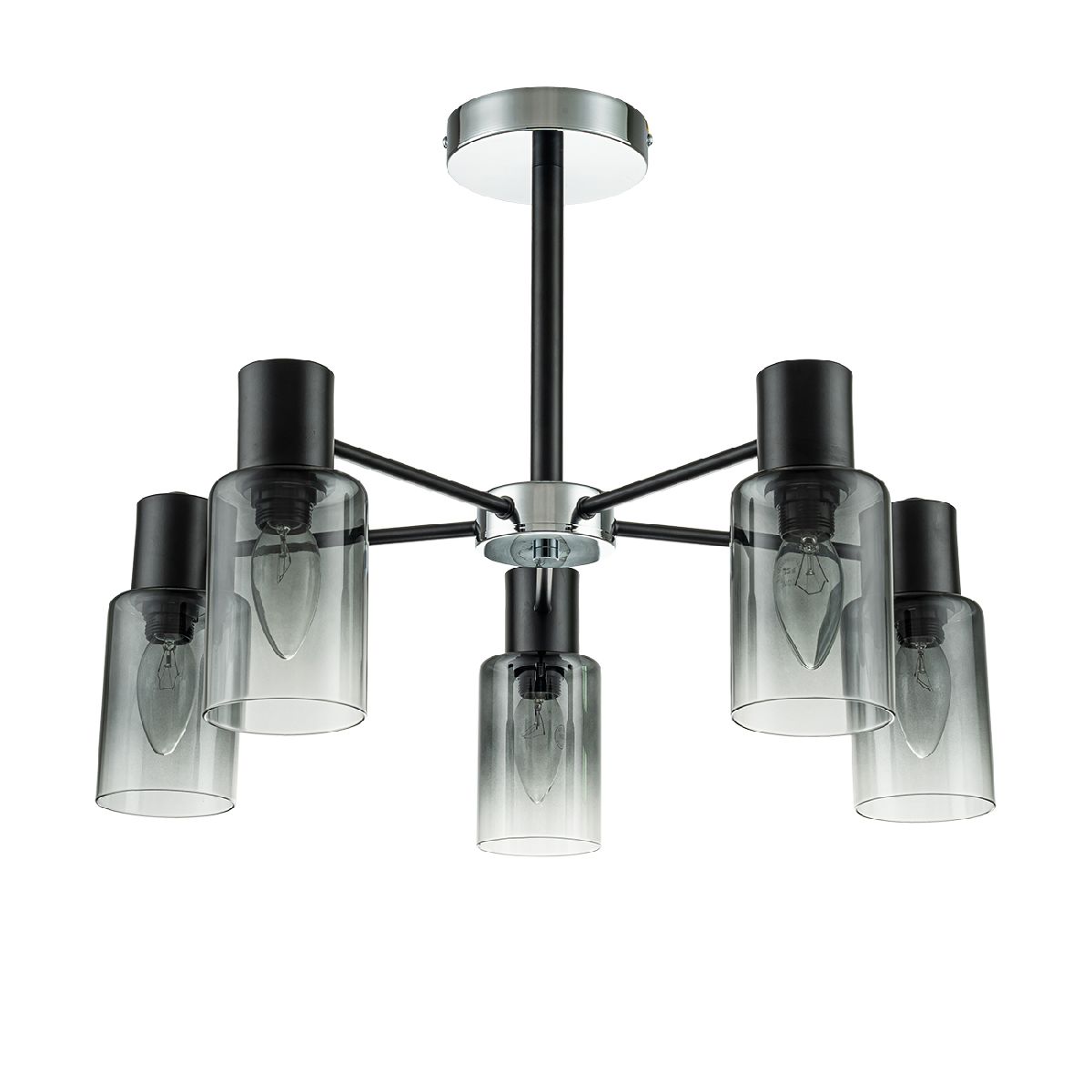 Люстра на штанге Escada Diversity 2120/5P Black